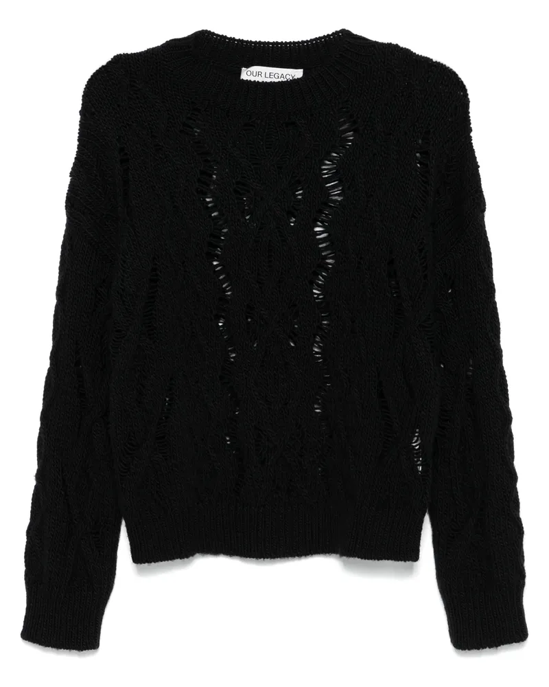Our Legacy Unser Legacy Cable Sonar Roundneck 