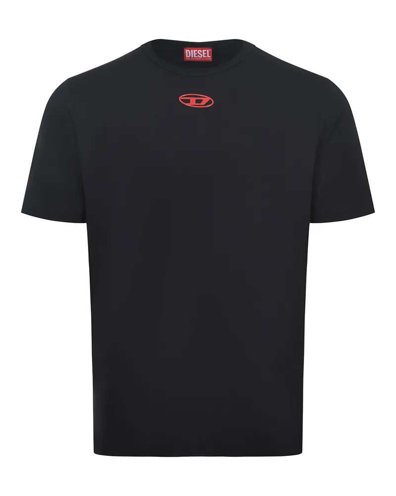 Diesel T -Shirt aus Baumwolle Black