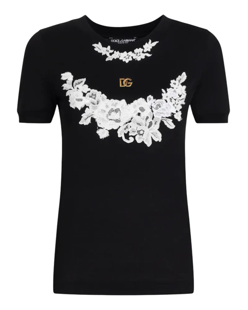 Dolce & Gabbana T -Shirts und Polos schwarz Black