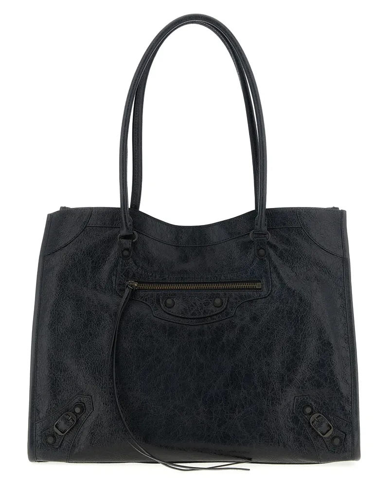 Balenciaga Mittlere Einkaufstasche „Le City“ von Black