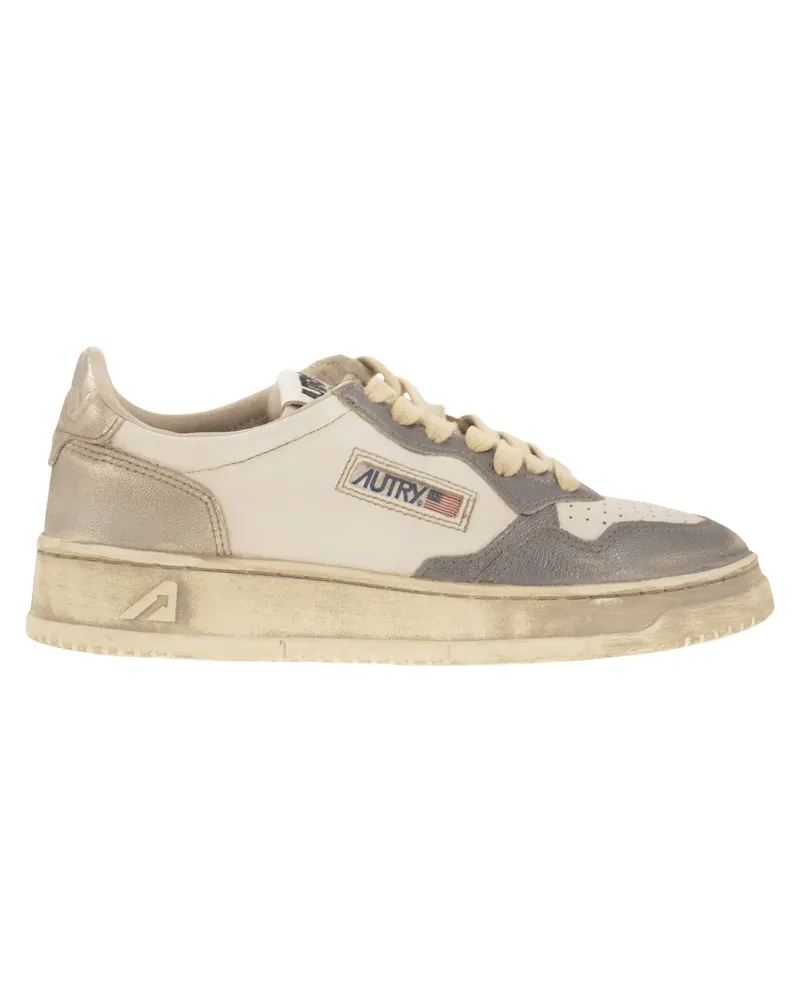 AUTRY Medalist Super Vintage Trainer White