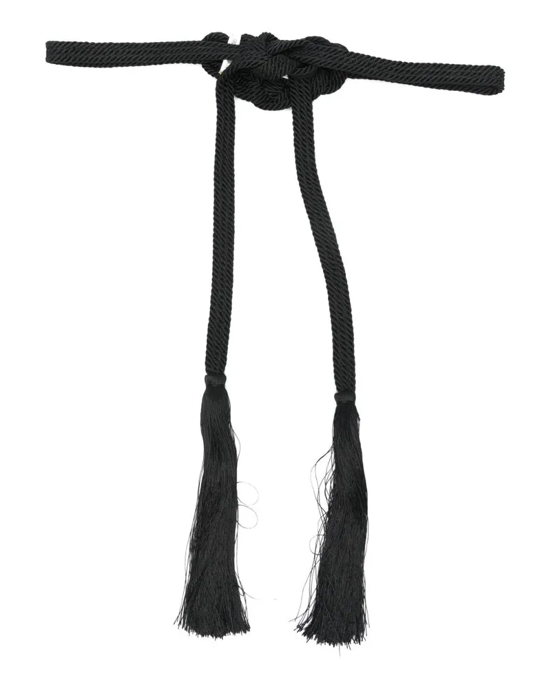forte_forte Quastengürtel Black