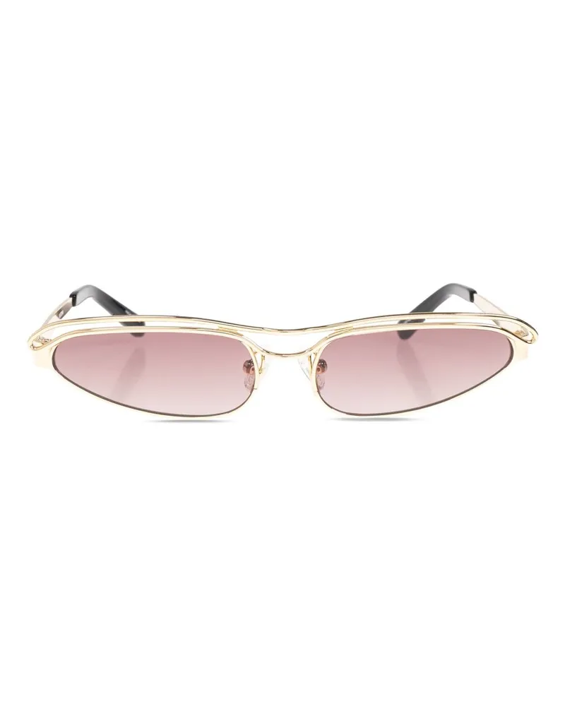 ATTICO Die Attico Sonnenbrille Golden