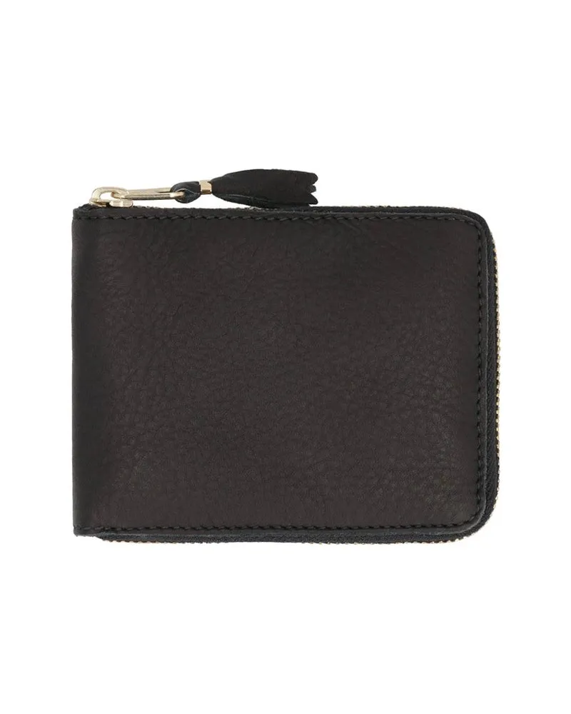 Comme des Garçons Comme des Garcons Leder Brieftasche Black