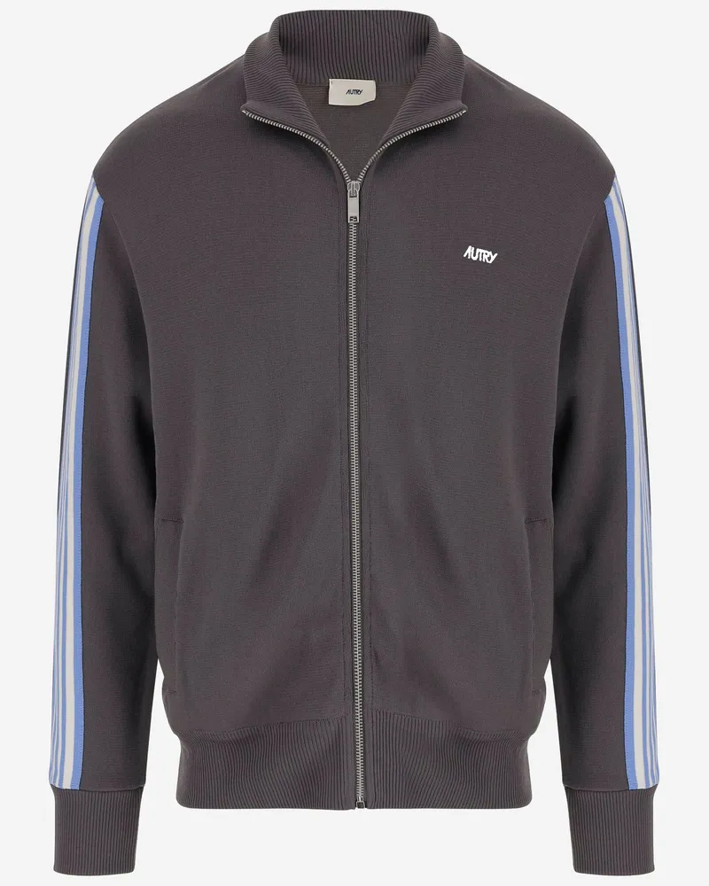 AUTRY Viskose Mischjacke mit Logo Grey