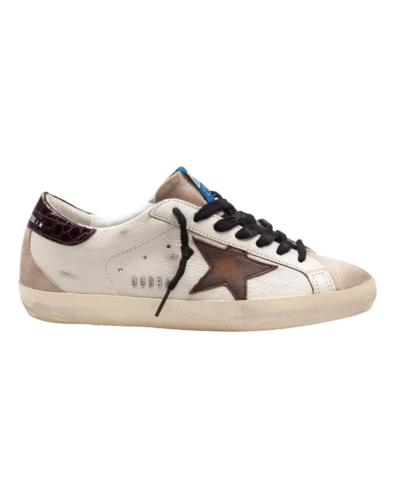 Golden Goose Golden Gänse -Turnschuhe White