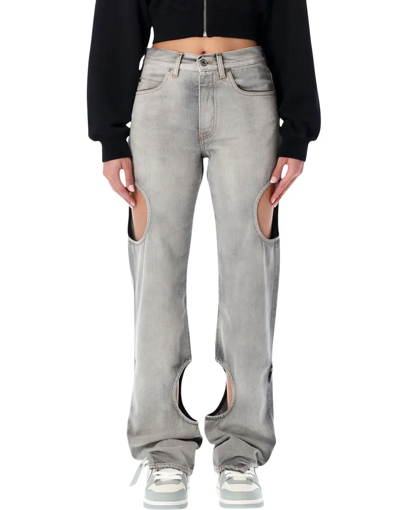 OFF-WHITE Off-White Jeans Grau Grey