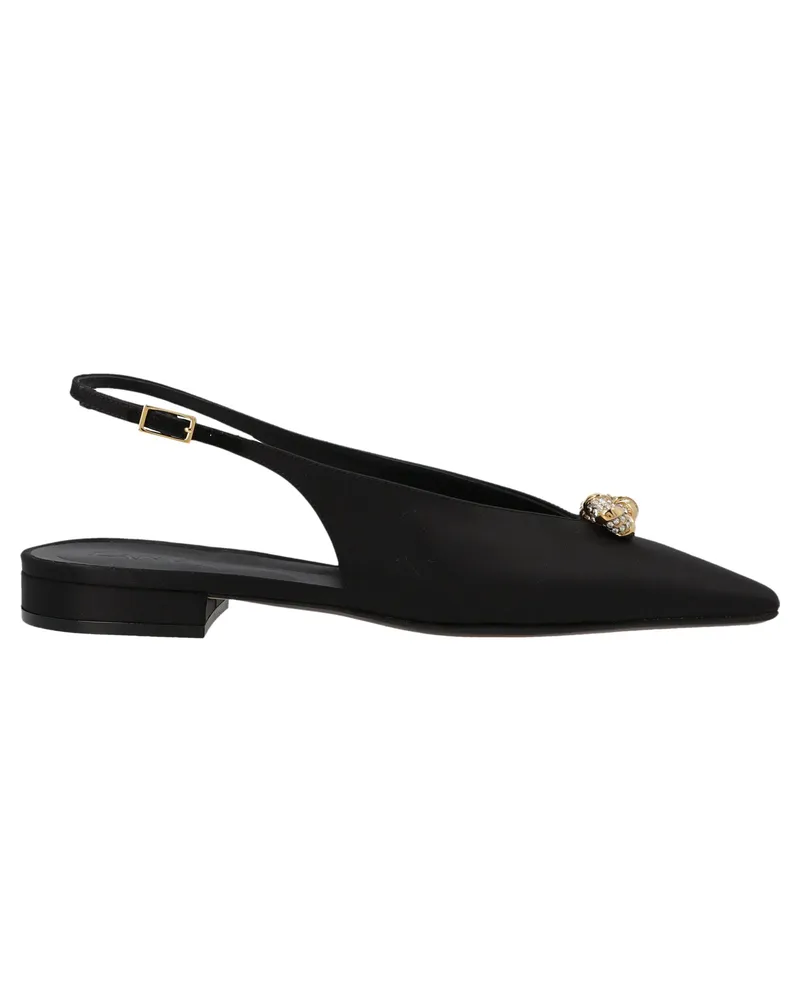 Lanvin Swing Back' Slingbacks Schwarz