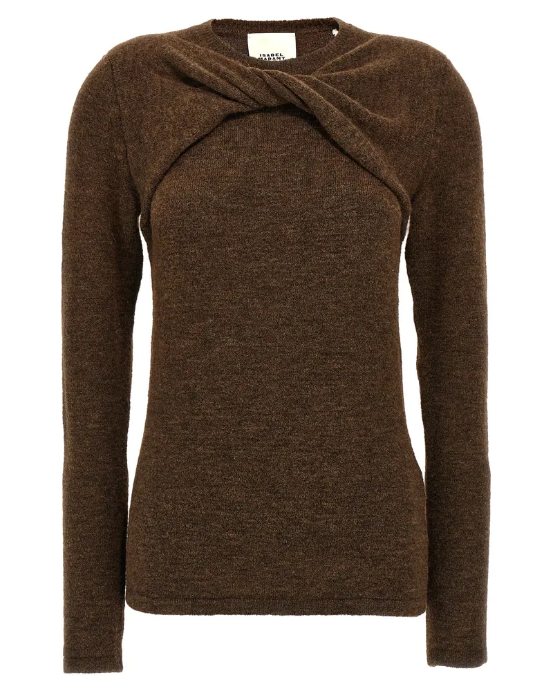 Isabel Marant Kern' Pullover Brown