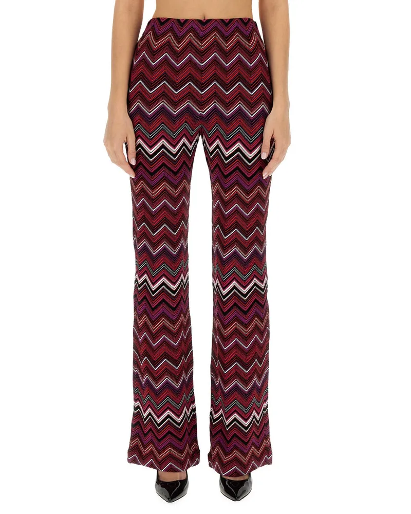 Missoni Flare Fit Hosen Multicolour