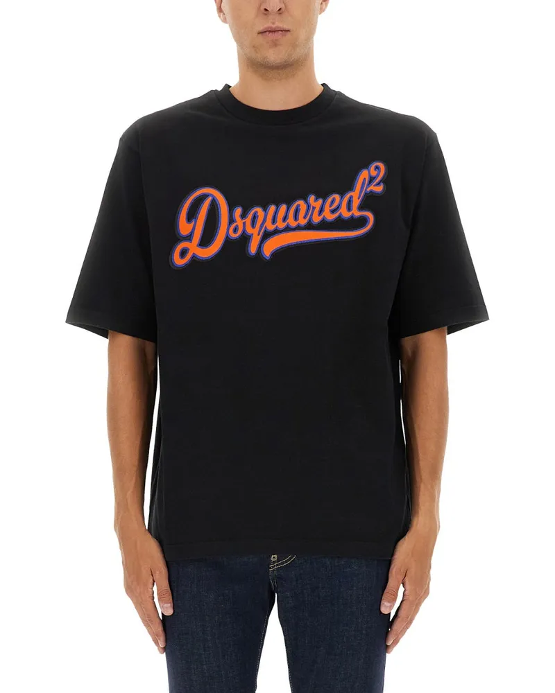 Dsquared2 T -Shirt mit Logo Black
