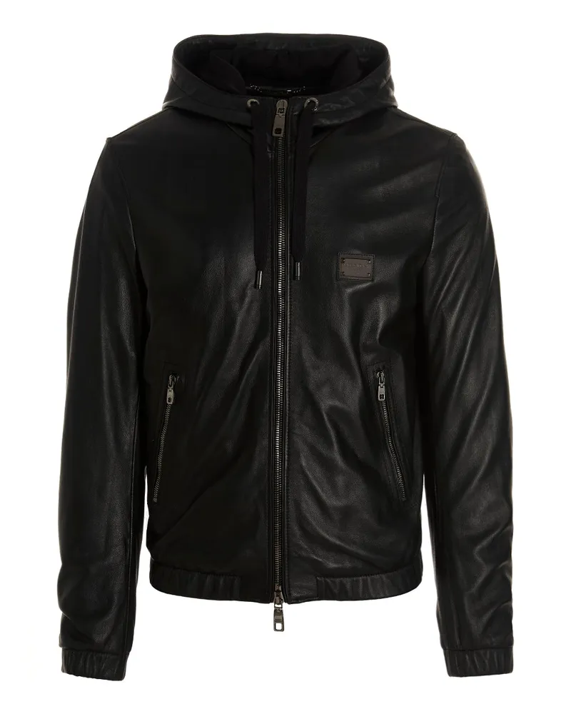 Dolce & Gabbana DG Essential' Kapuzenjacke Black