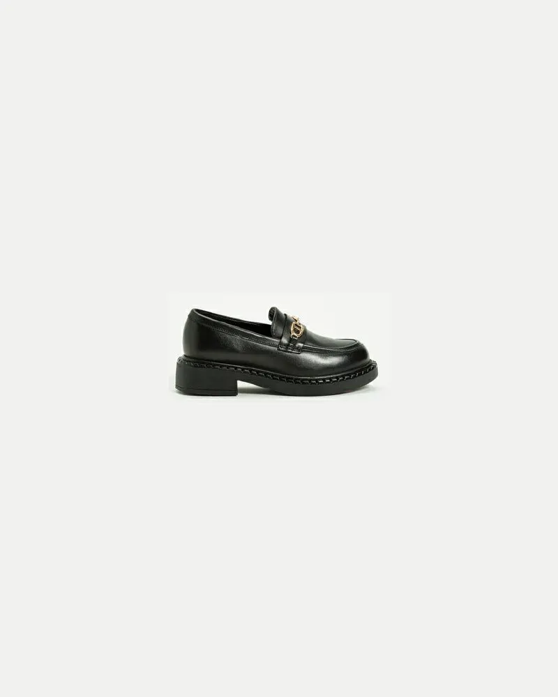 Twin-Set Zwillings -Set -Flachschuhe schwarz Black