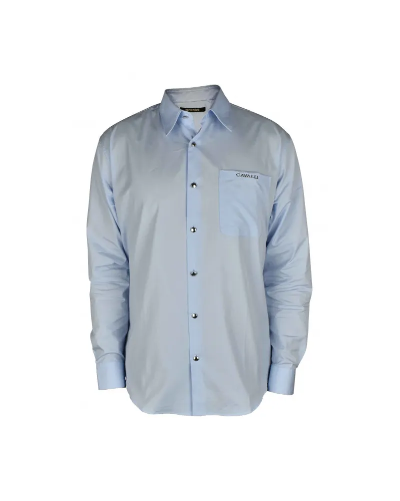 Roberto Cavalli Hemd Blue