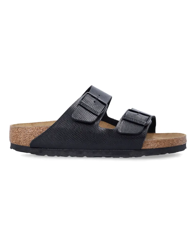 Birkenstock Flache Schuhe Schwarz Black