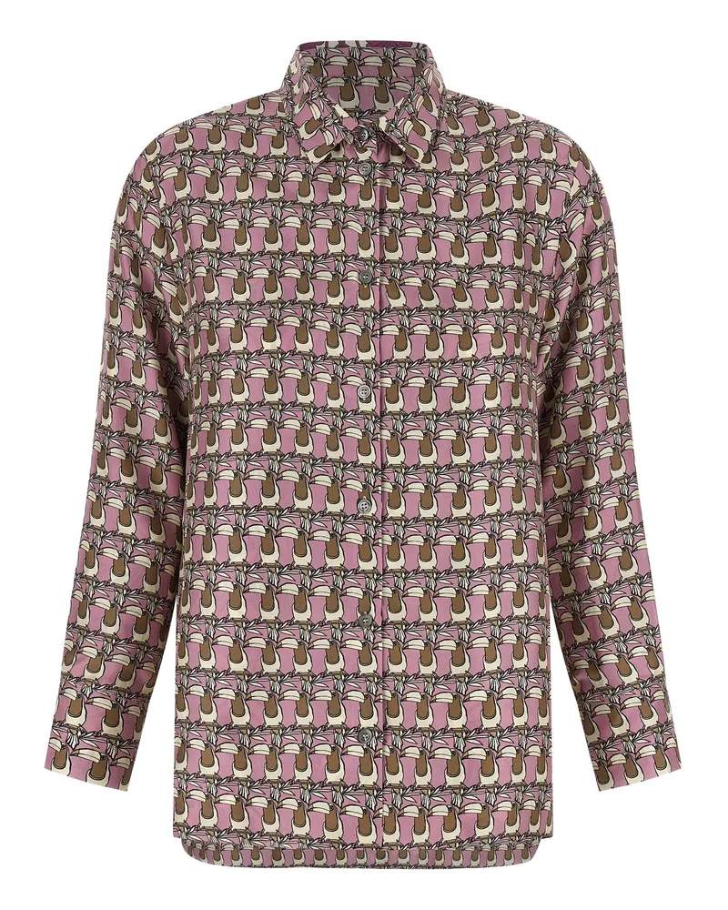 Max Mara Times' Reversible Shirt Multicolor