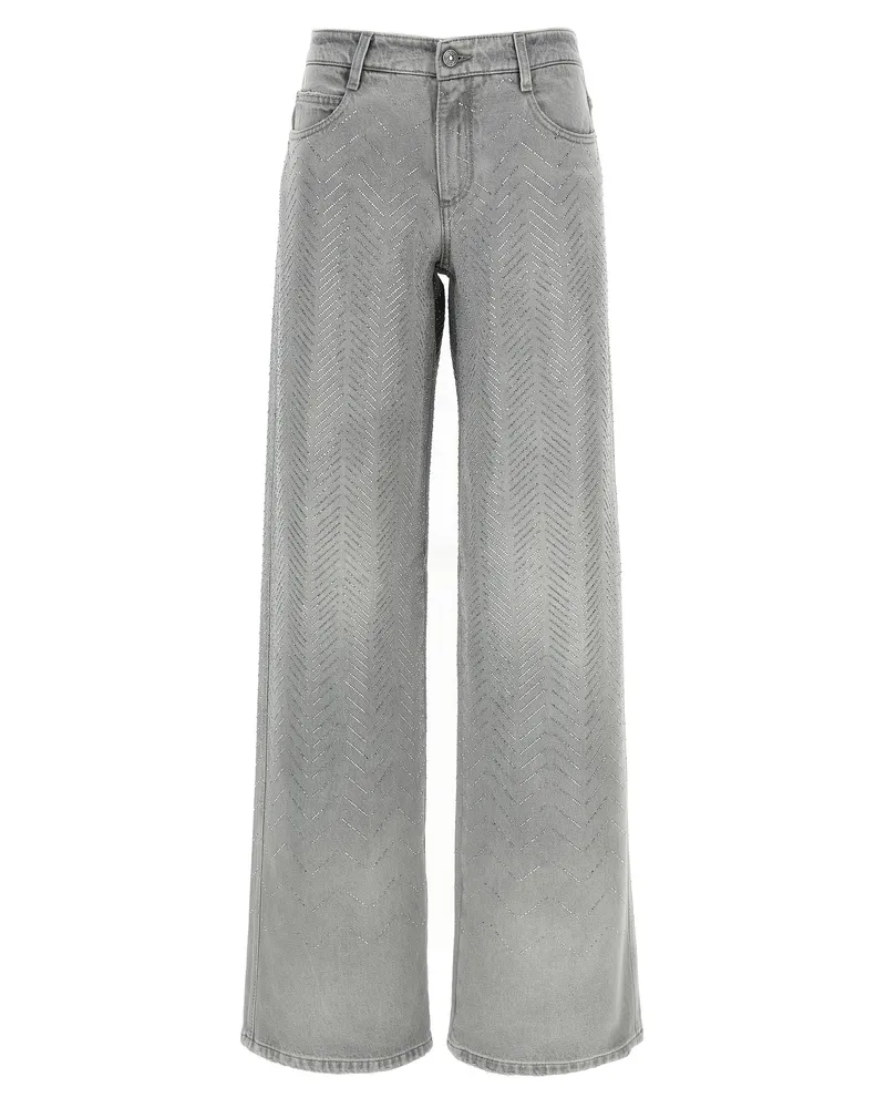 Ermanno Scervino Strassjeans Gray
