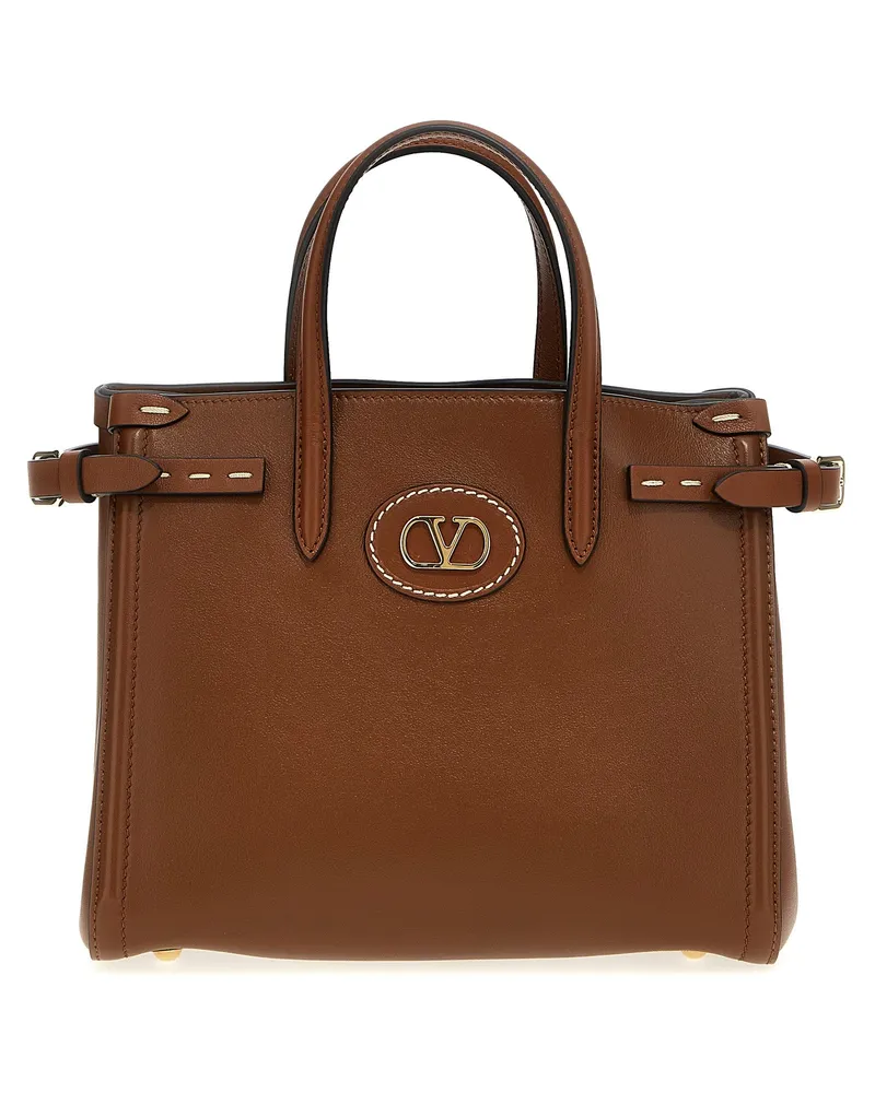 Valentino Garavani Valentino Garavani 'Antibes' kleine Handtasche Brown