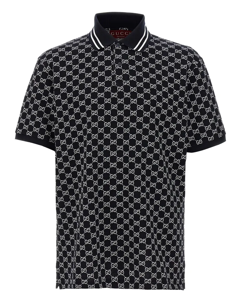 Gucci Polo Gg Blue