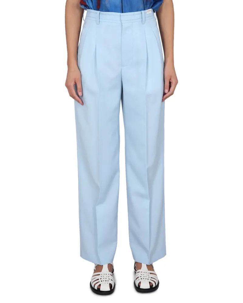 Marni Palazzo Hosen Azure