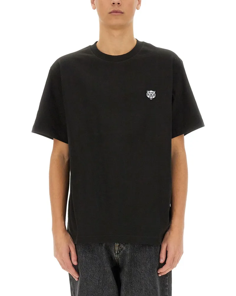Kenzo Baumwoll -T -Shirt Black