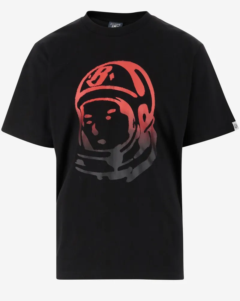 Billionaire Milliardär Baumwoll -T -Shirt mit Logo Black