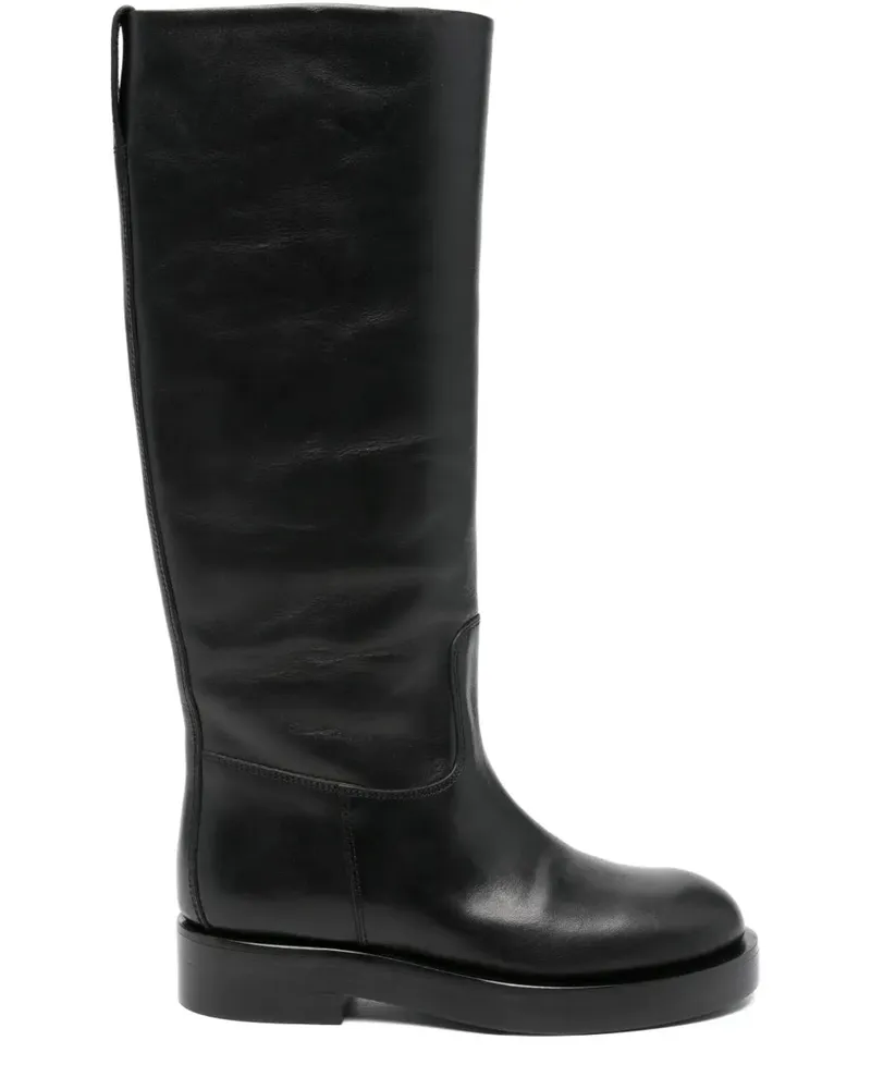 Paris Texas Flat Nappa Stiefel Black