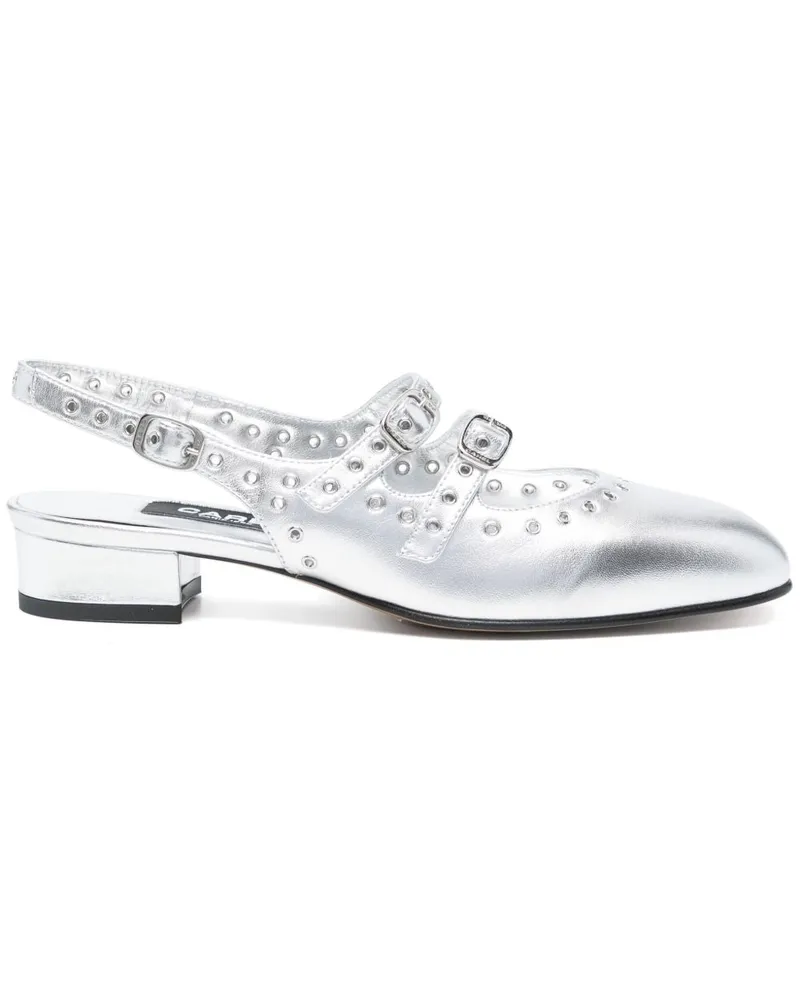 Carel Queen Leder Ballett Wohnungen Silver