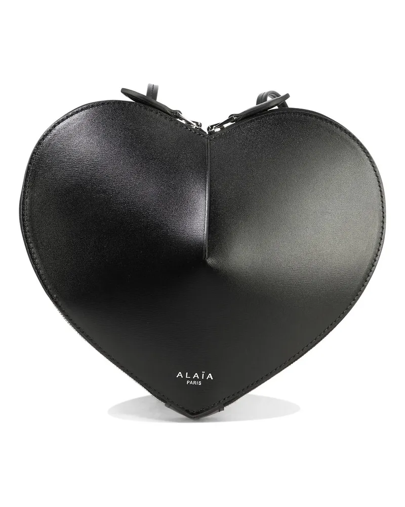 Alaïa Le Cœur“ Umhängetasche Black