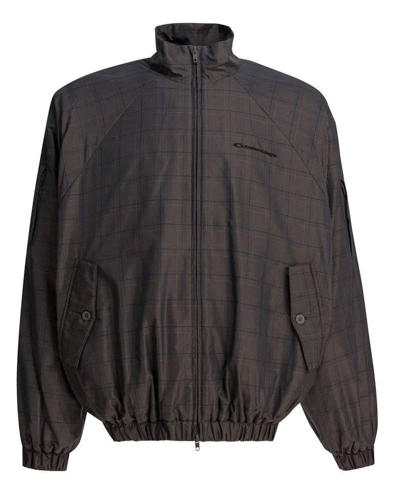 Balenciaga Nylonjacke Grey