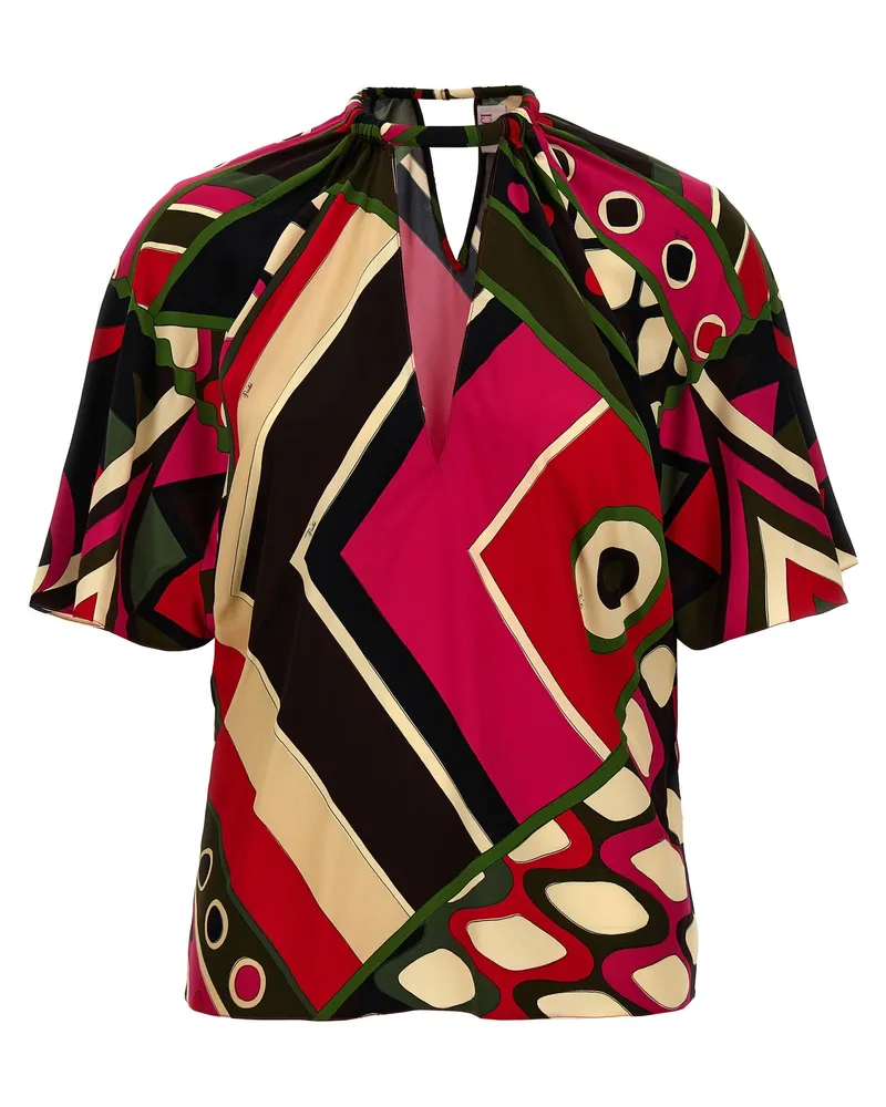 Emilio Pucci Vivara' Top Multicolor