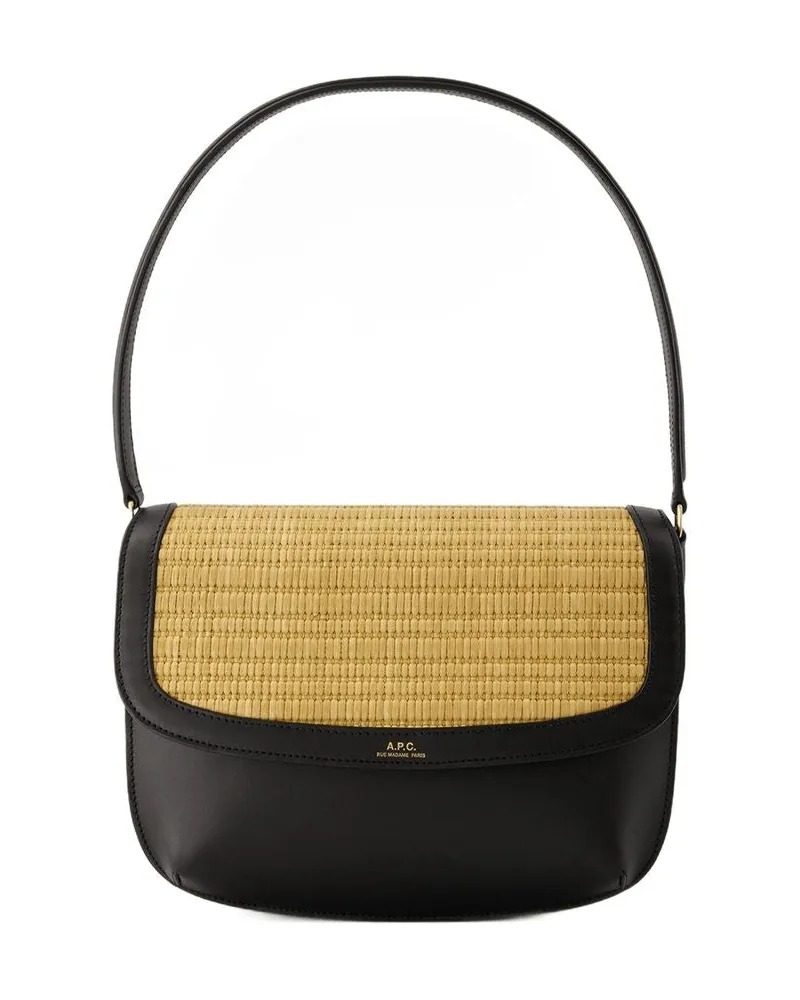 A.P.C. Sarah Umhängetasche  Lederschwarz Schwarz