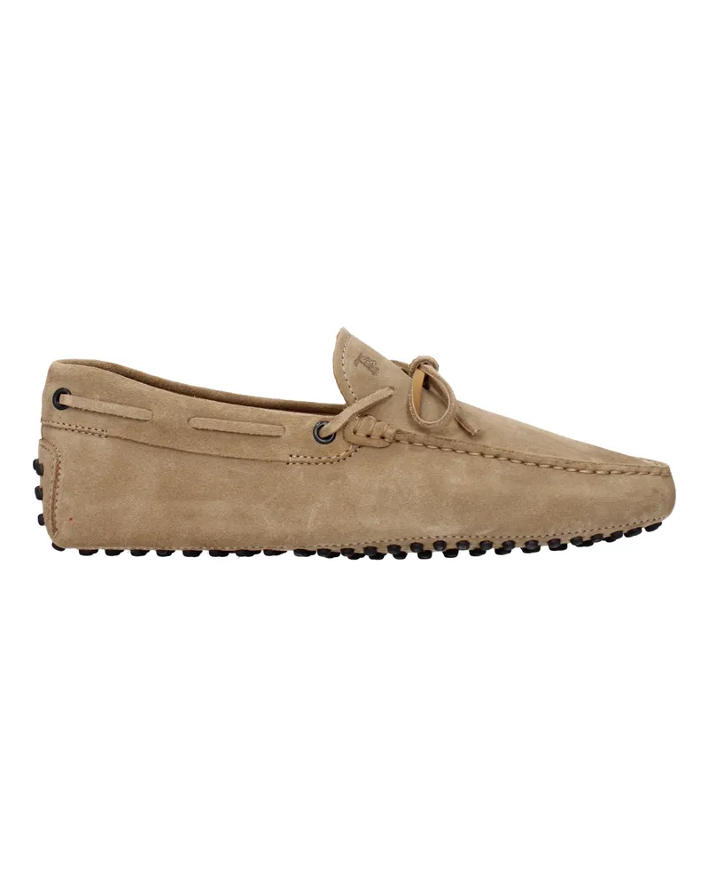 TOD'S Tod 's Mocassini Mann Wildleder Beige -