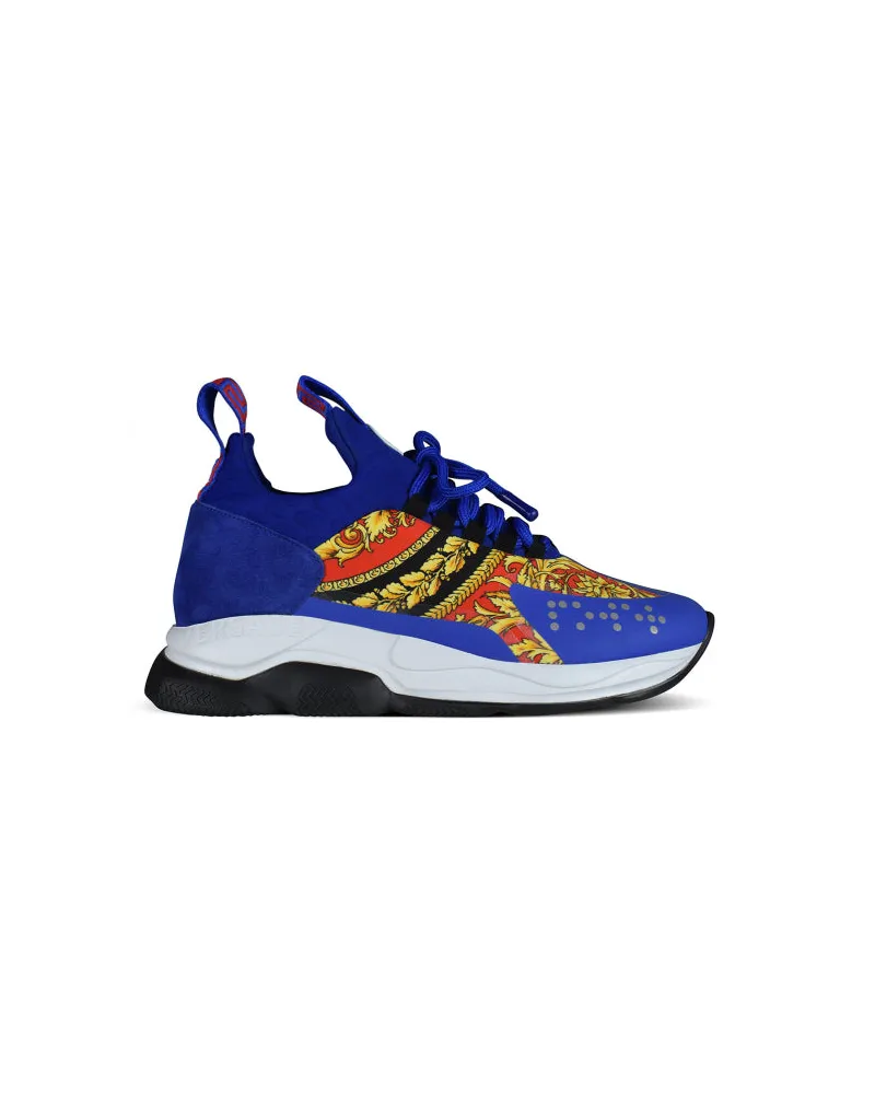 Versace Kettenreaktionssneaker Blue