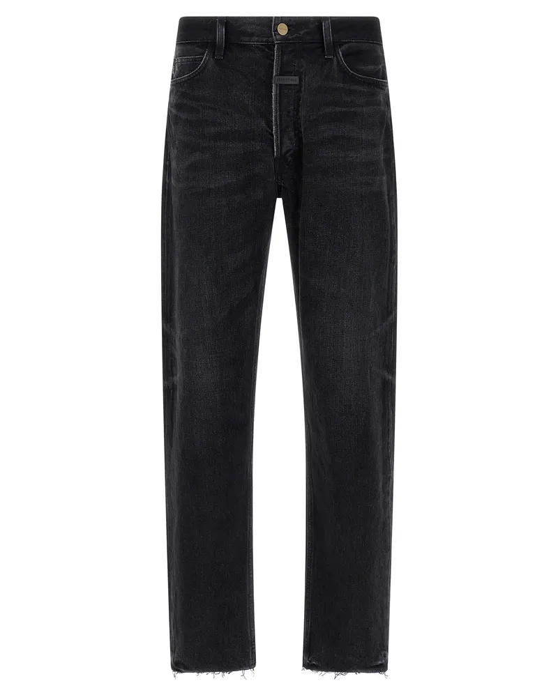 Fear of God Angst vor Gott 'klassische 5 Taschenjeans Black