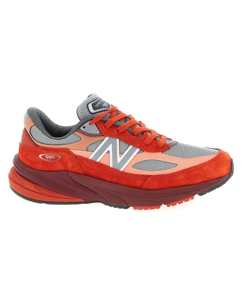 New Balance Neues Gleichgewicht 'Made in USA 990v6' Sneakers Red