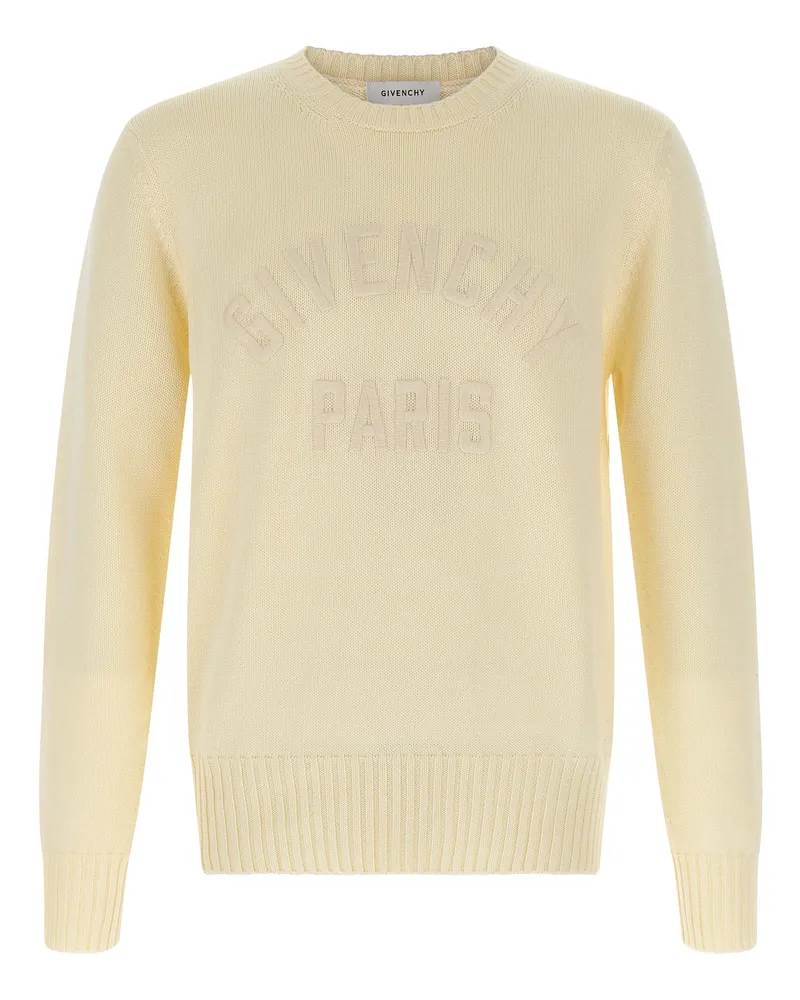 Givenchy Logo -Pullover Beige