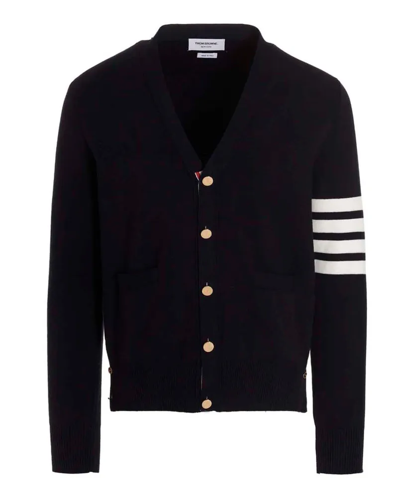 Thom Browne Bar' Strickjacke Blue
