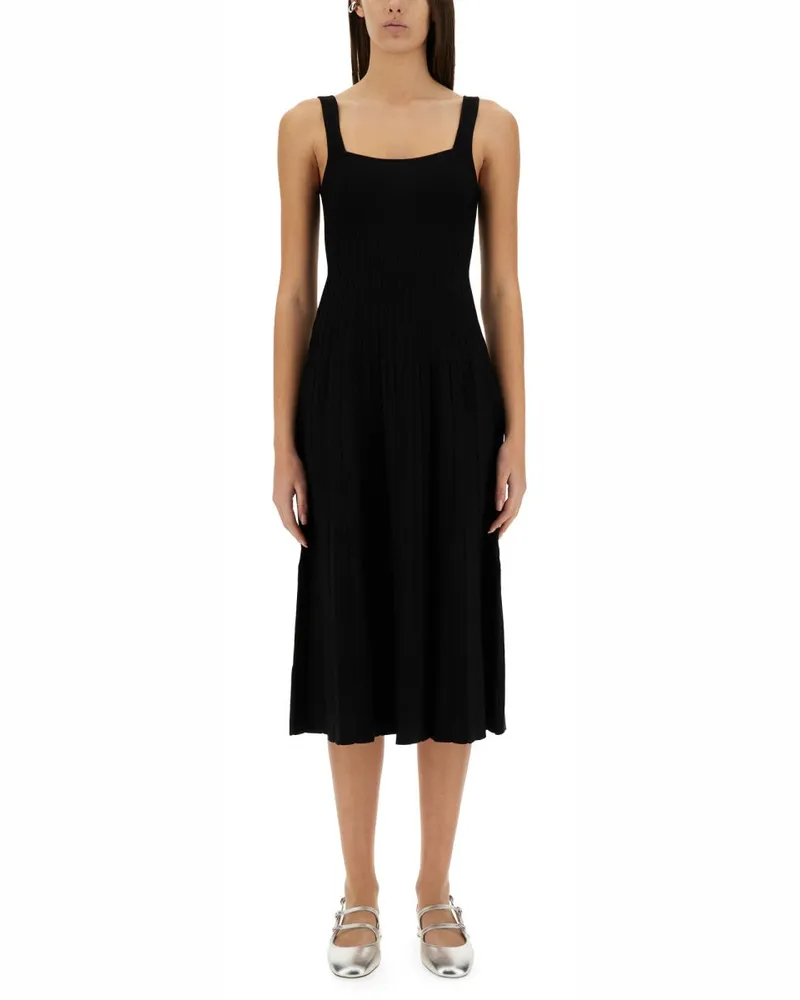 STAUD Ellison" -Kleid Black