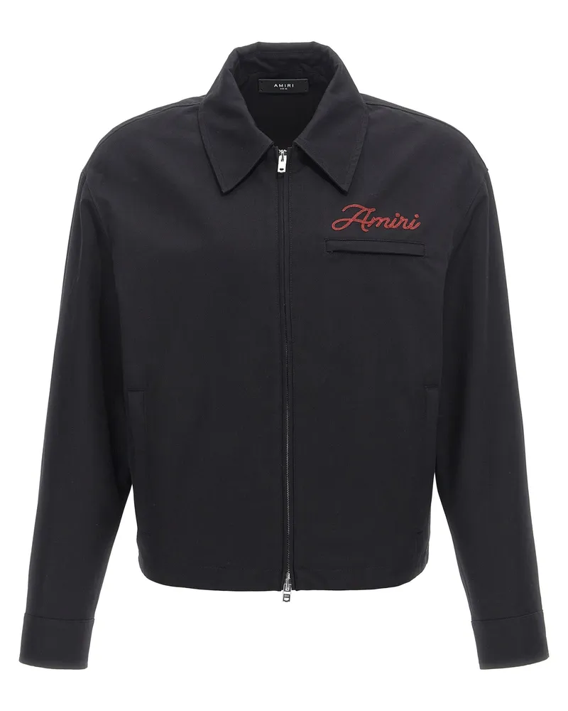 Amiri Stickjacke Black