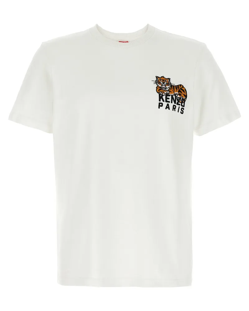 Kenzo Gots Happy Tiger' T -Shirt White