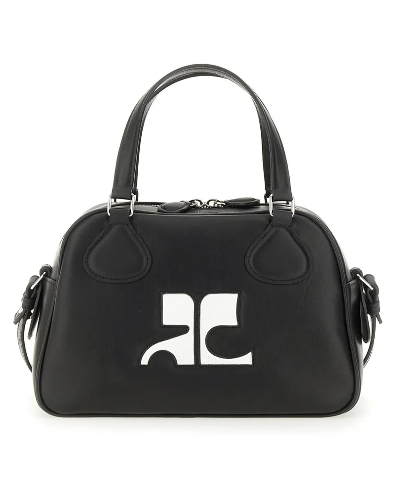Courrèges Courreves Bowling -Tasche "Neuauflage Black
