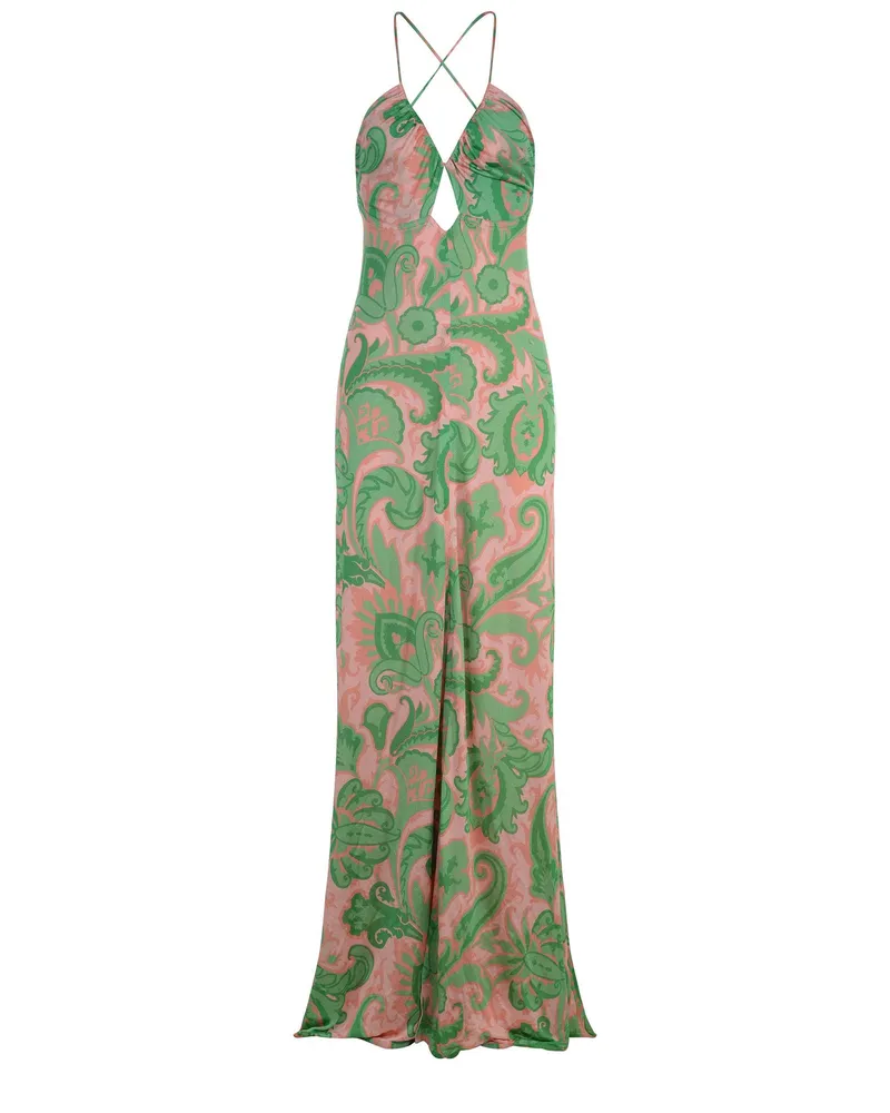 Etro Kleid aus Viskose Pink