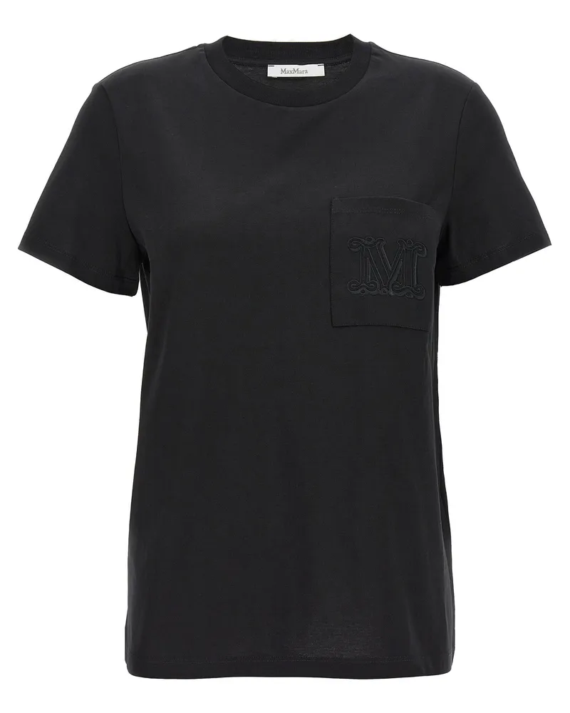 Max Mara Papaia' T -Shirt Black