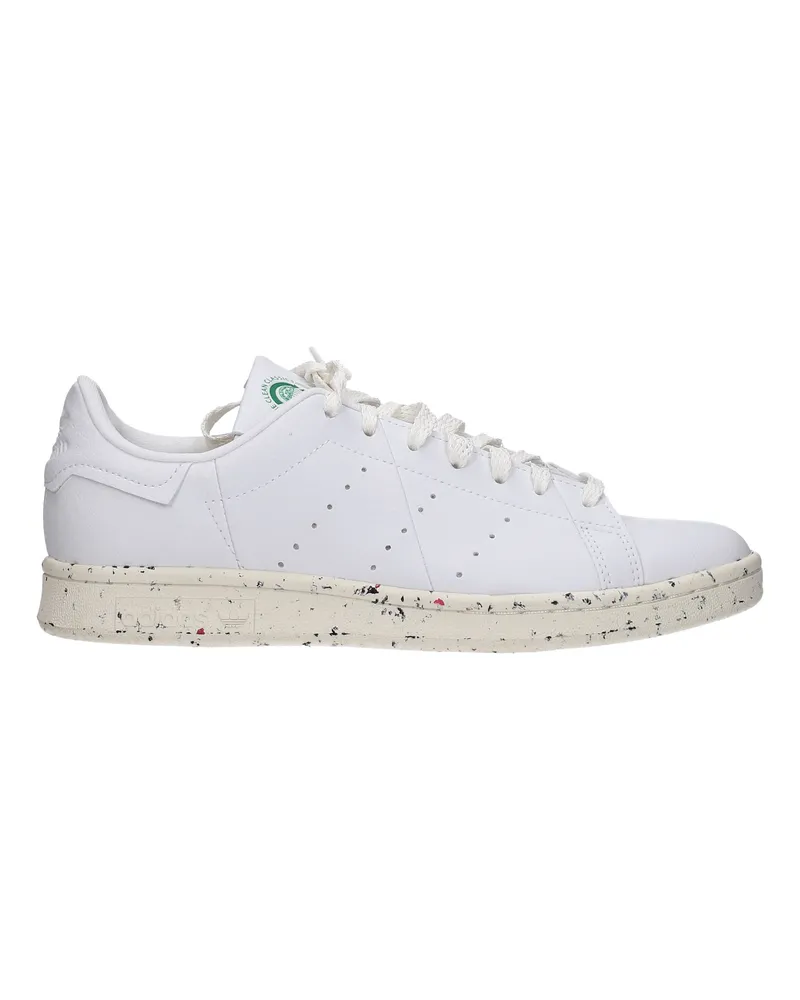adidas Stan Smith Herrens Turnschuhe Polyester Weiß -