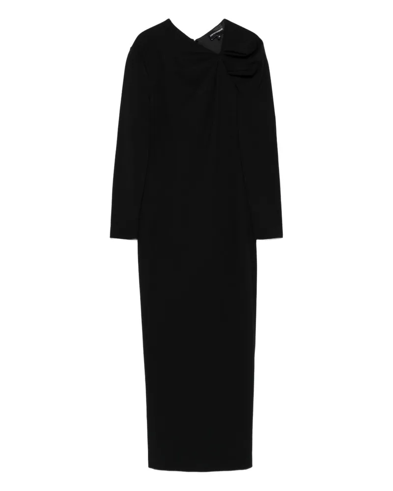 Emporio Armani Midi Kleid Black