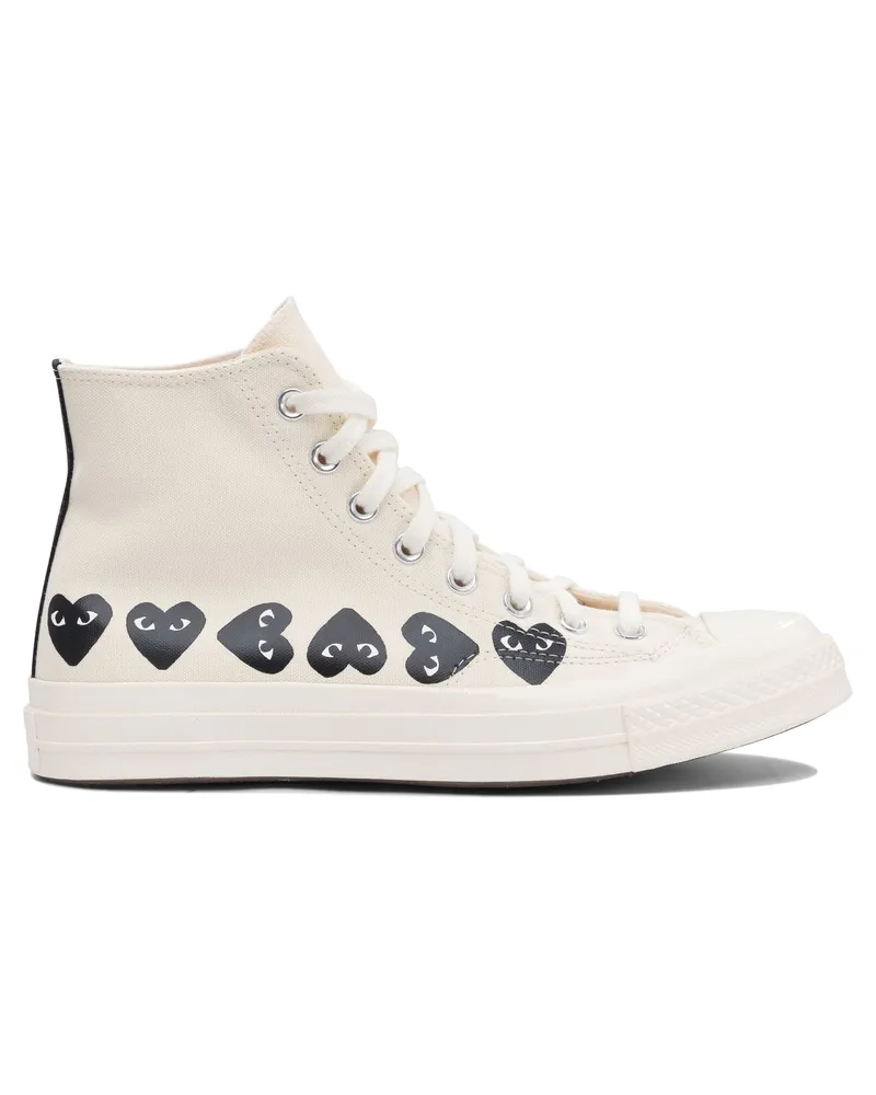 Comme des Garçons Comme des Garçons spielen Sneakers und schlüpfen White