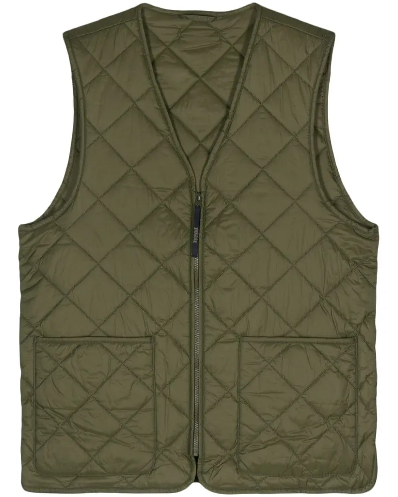 Baracuta Miller gesteppte Weste Green