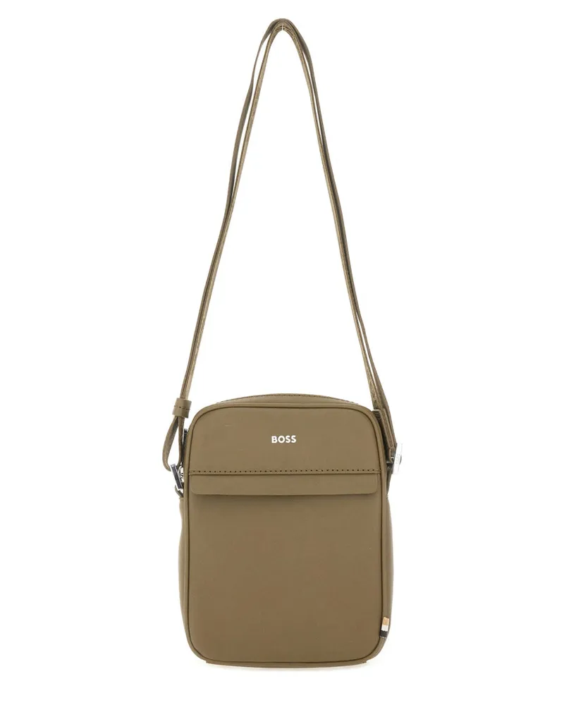 HUGO BOSS Reporter" -Tasche mit Logo Brown