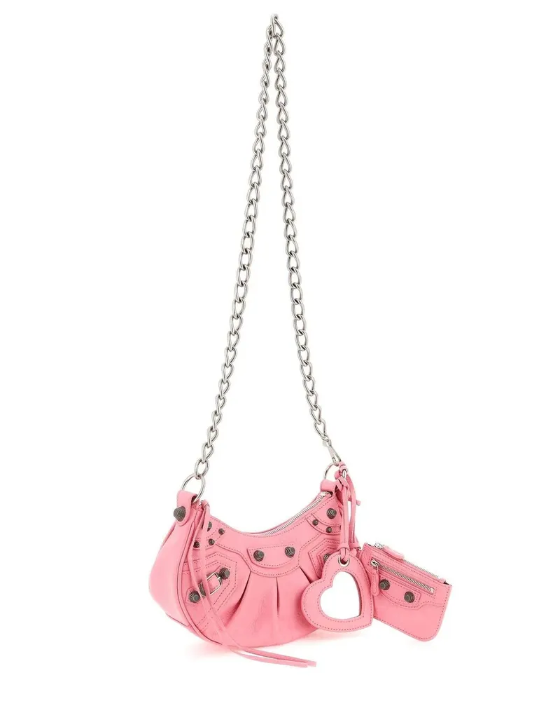 Balenciaga Le Cagole Xs Tasche Rosa
